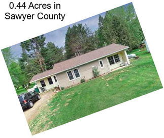 0.44 Acres in Sawyer County