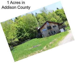 1 Acres in Addison County