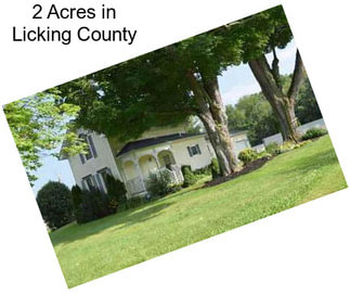 2 Acres in Licking County