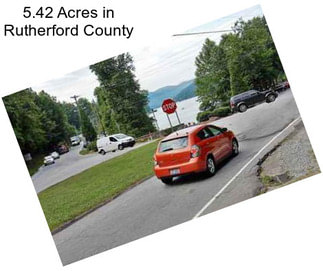5.42 Acres in Rutherford County