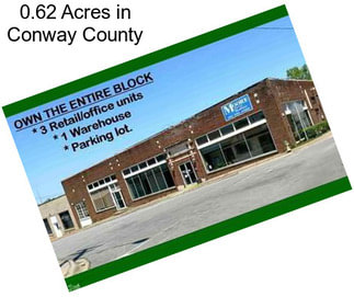 0.62 Acres in Conway County