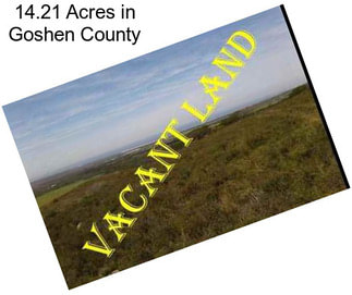 14.21 Acres in Goshen County