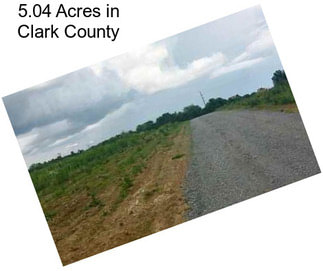 5.04 Acres in Clark County