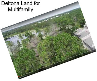 Deltona Land for Multifamily