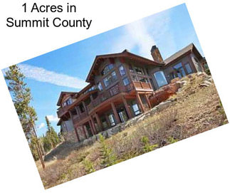 1 Acres in Summit County