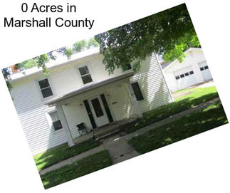 0 Acres in Marshall County