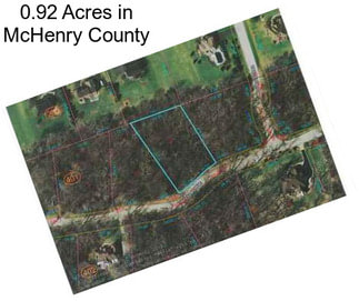 0.92 Acres in McHenry County