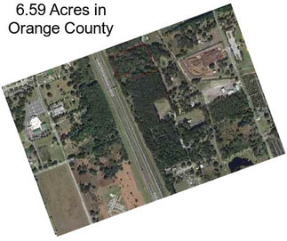 6.59 Acres in Orange County