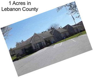 1 Acres in Lebanon County