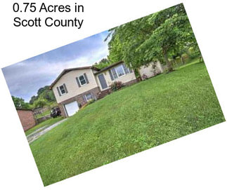 0.75 Acres in Scott County