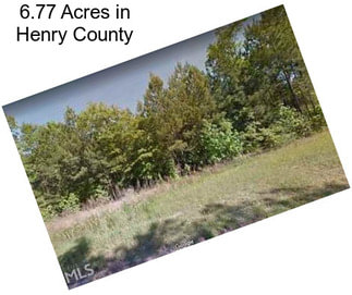6.77 Acres in Henry County