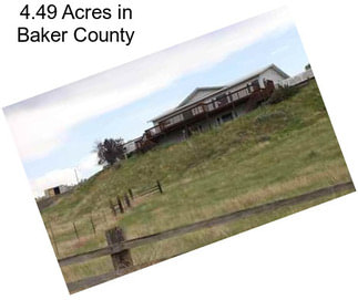 4.49 Acres in Baker County