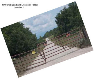 Universal Land and Livestock Parcel Number 11