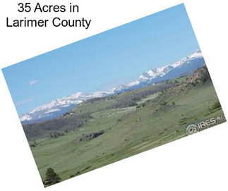 35 Acres in Larimer County