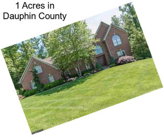 1 Acres in Dauphin County