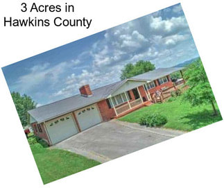 3 Acres in Hawkins County