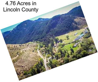 4.76 Acres in Lincoln County