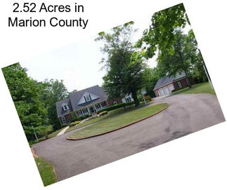 2.52 Acres in Marion County