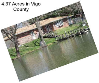 4.37 Acres in Vigo County