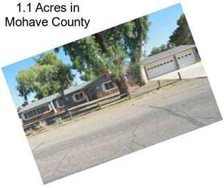 1.1 Acres in Mohave County