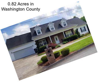 0.82 Acres in Washington County