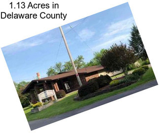 1.13 Acres in Delaware County