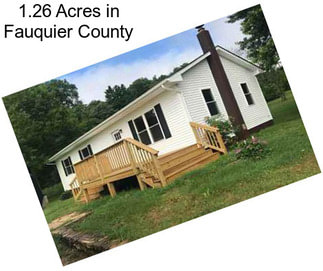 1.26 Acres in Fauquier County