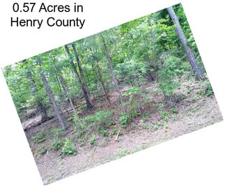 0.57 Acres in Henry County