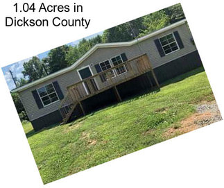 1.04 Acres in Dickson County