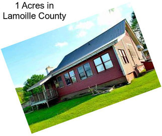 1 Acres in Lamoille County