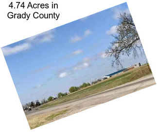 4.74 Acres in Grady County