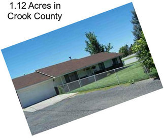 1.12 Acres in Crook County