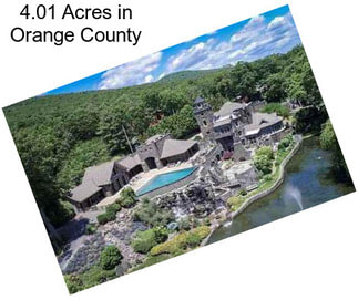 4.01 Acres in Orange County