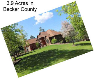 3.9 Acres in Becker County