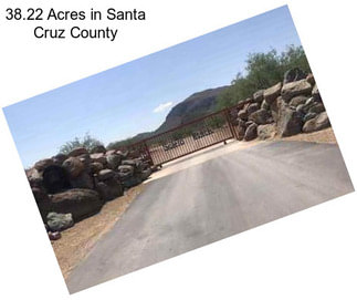 38.22 Acres in Santa Cruz County