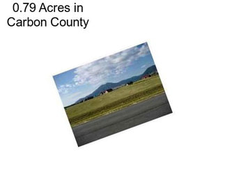 0.79 Acres in Carbon County