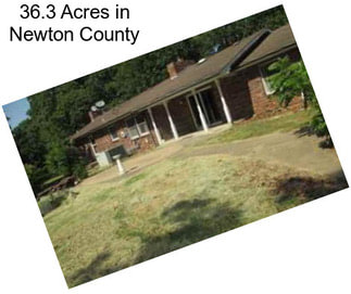 36.3 Acres in Newton County