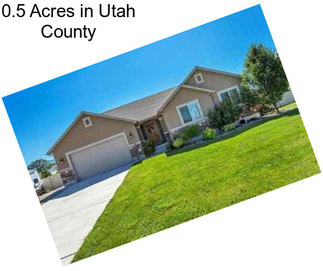0.5 Acres in Utah County