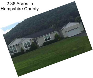 2.38 Acres in Hampshire County