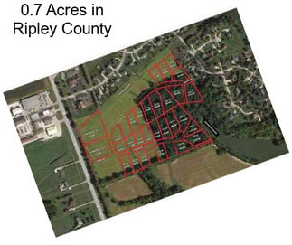 0.7 Acres in Ripley County