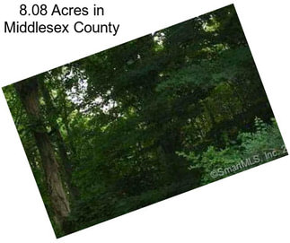 8.08 Acres in Middlesex County