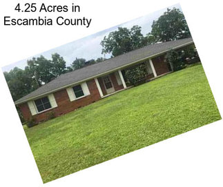 4.25 Acres in Escambia County