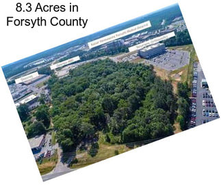8.3 Acres in Forsyth County