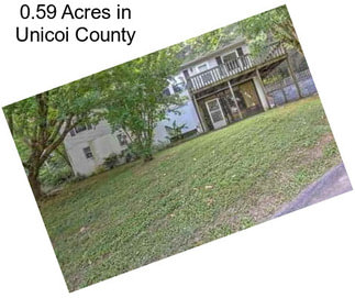 0.59 Acres in Unicoi County
