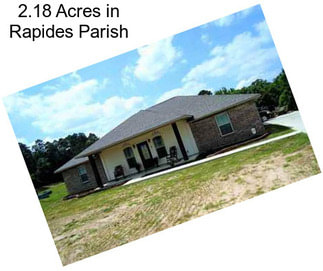 2.18 Acres in Rapides Parish