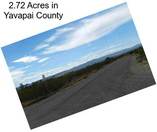 2.72 Acres in Yavapai County