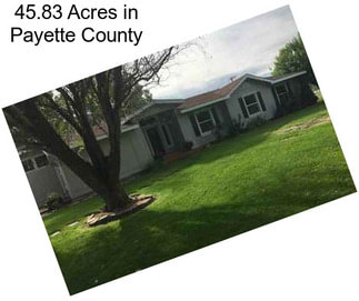 45.83 Acres in Payette County
