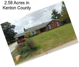 2.58 Acres in Kenton County