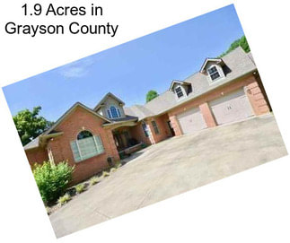 1.9 Acres in Grayson County
