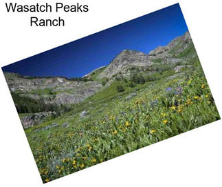 Wasatch Peaks Ranch